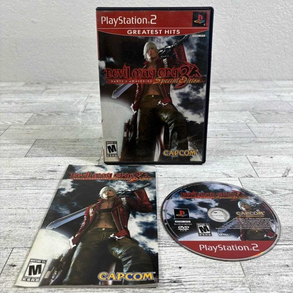 Devil May Cry 3: Dante's Awakening - CIB SE Greatest Hits PlayStation 2